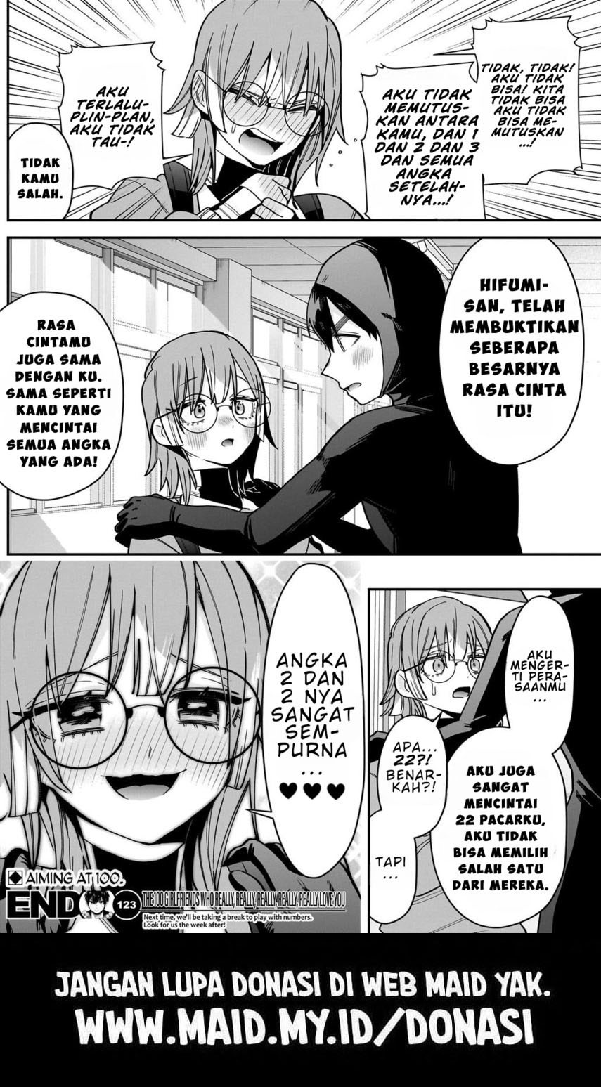 Kimi no Koto ga Dai Dai Dai Dai Daisuki na 100-ri no Kanojo Chapter 123 Gambar 22